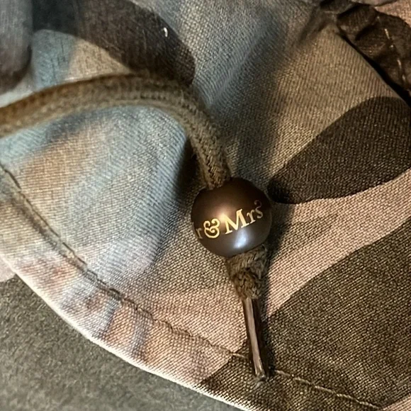 Mr & Mrs Italy Camouflage Jacket with fur collar - Picture 5 of 10